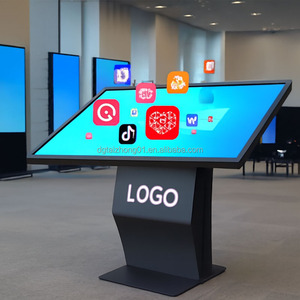 Équipement publicitaire interactif sur pied, écran LCD 43 pouces, panneau d'affichage numérique tout-en-un avec graphismes - Product Image 2