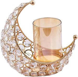 เชิงเทียนโลหะทองเหลืองโบราณสำหรับตกแต่งบ้านสไตล์คริสมาสต์เชิงเทียน - Product Image 4