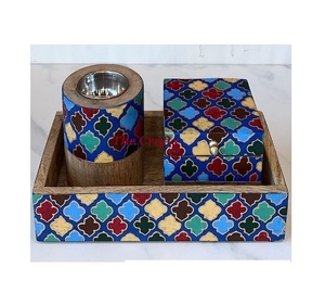 กระถางธูป mabkhara พร้อมกล่องและถาดไม้หอมมีกล่องและถาดกำหนดขนาดและรูปร่างได้ตามต้องการ - Product Image 4