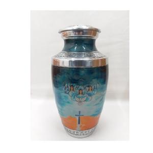 Designer Metal Cremation <b>Urn</b> Handcrafted Adult Human <b>Ashes</b> Modern European Style Customizable Durable Decorative Memorial <b>Urn</b> - Product Image 6