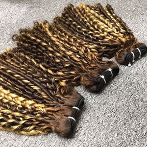 Haute qualité 100% cheveux vierges en gros trame PIXIE bouclés Style de vague naturelle grand Stock vietnamien brut Top cheveux humains - Product Image 3