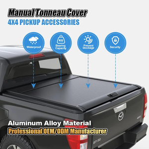Cubierta Retráctil Manual de Aluminio Enrollable para la Caja de la Camioneta JAC Shuailing T8 - Product Image 2