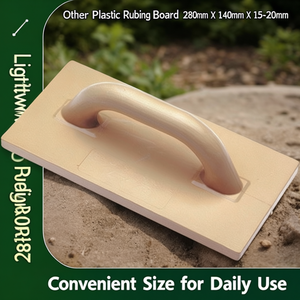 Tabla de Frotar de Plástico Ligero de 280 mm x 140 mm x 15-20 mm, Tamaño Conveniente para Uso Diario - Product Image 3