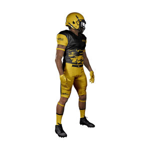 Custom Tailored Breathable Plus <b>Size</b> American <b>Football</b> Uniform Set Lightweight Polyester Fabric Sublimation Printing Team Logo - Product Image 2