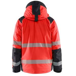 Vestes de sécurité recyclées écologiques Vêtements de travail haute visibilité, imperméables et durables fabriqués au Pakistan. - Product Image 2