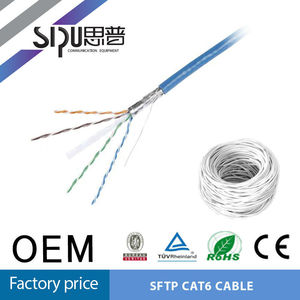 SIPU câble de caméra CCTV Cat6 de haute qualité câble <span class=keywords><strong>Ethernet</strong></span> SFTP 1000ft 300M avec gaine en PVC pour la communication <span class=keywords><strong>et</strong></span> la communication - Product Image 4