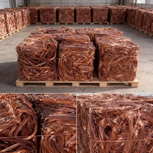 Déchets de fil de cuivre, fils de cuivre purs, brillants et propres pour la récupération et la fabrication de métaux - Product Image 3