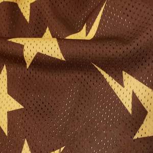 กางเกงบาสเก็ตบอลตาข่ายขายส่ง ปักโลโก้ได้ ความยาวขาใน 5 นิ้ว สไตล์สตรีทแวร์ พิมพ์ลายกราฟิกตามสั่ง ออกแบบโดยดีไซเนอร์ กางเกงตาข่ายผู้ชายสั่งทำพิเศษ - Product Image 5