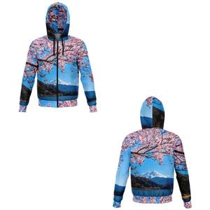 Sudadera con Capucha para Hombre, Nueva Colección, Diseño Exclusivo, Sublimada, de Invierno, Estilo Urbano, con Cierre, Secado Rápido y Transpirable, Fabricación Profesional - Product Image 1