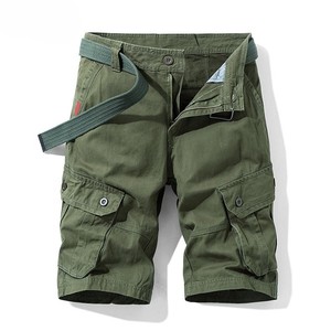 Kivotch Classic Men Cargo Shorts 100% Algodón 6 Bolsillos Pantalones cortos para hombres Bolsillos grandes Buena calidad Nuevos pantalones cortos Cargo - Product Image 4