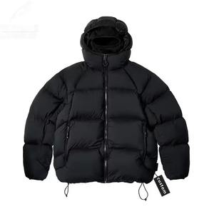 Chaqueta de Hombre Acolchada con Burbujas, Impermeable, Transpirable, Ecológica, Resistente al Viento, con Capucha Extraíble Personalizada, Gruesa y Estampada - Product Image 2