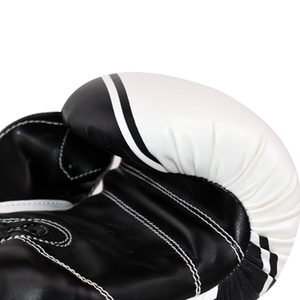 Gants de boxe en cuir véritable fermeture à lacets nouveau Design gants de combat de compétition professionnelle gants de boxe - Product Image 4