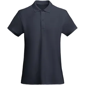 Camiseta Polo de Algodón Orgánico de Manga Corta para Mujer, Promocional, Marca Prince - Product Image 1