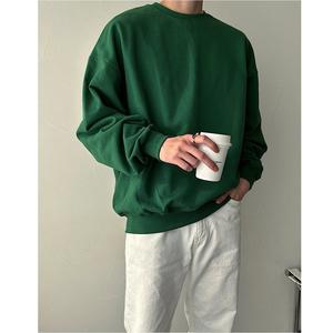 Vente chaude De Mode Casual Personnalisé Lettre Graphique Logo Coton Lâche Col Rond Pull Sweat Hommes Fournisseur De BD - Product Image 6