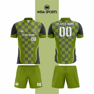 Uniforme de Fútbol Personalizado al por Mayor 2026, Último Diseño Unisex para Clubes, Equipos, Competencia y Entrenamiento, 100% Poliéster - Product Image 5