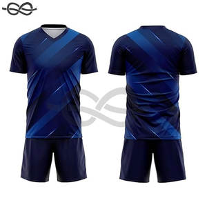 Maillots de football hommes maillots de football vierges ensemble chemises de football hommes uniformes de football vêtements de football équipe nom numéro meilleure qualité - Product Image 6
