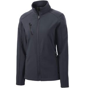 Nouvelle veste softshell personnalisée pour femme, coupe-vent, imperméable et doublée, idéale pour le travail en hiver, fermeture éclair, collection 2026 - Product Image 4