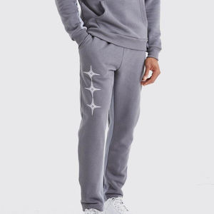 ชุดวอร์มแบบมีฮู้ดไม่มีเชือก ปี 2026  รับสกรีนโลโก้ ชุดวอร์มผู้ชาย ผ้าฝ้ายคุณภาพสูง - Product Image 4