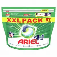Ariel — liquide nettoyant/poudre à laver, 30 ml, nouveau modèle, utilisation et exposition