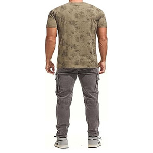 Top Qualité Respirant Meilleur Prix Casual Hommes T-Shirts Dernière Conception Populaire Street Man T-shirt À Vendre - Product Image 2