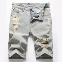 Séchage rapide Nouvelle Arrivée Look Attrayant Hommes Denim Shorts Style Unique Meilleur Design Pakistan Fabricant Hommes Jeans Shorts