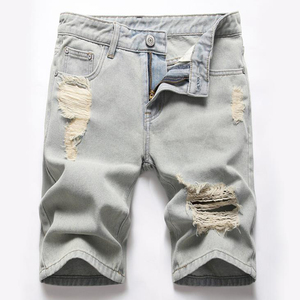 กางเกงยีนส์ขาสั้นของผู้ชายกางเกงขาสั้นแห้งเร็วเข้าสไตล์ไม่ซ้ำใครดีไซน์ที่ดีที่สุดของปากีสถาน - Product Image 6