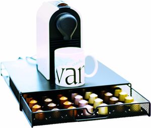 High Quality Black Metal Iron Nespresso Drawer <strong>Holder</strong> <strong>for</strong> 56 <strong>Coffee</strong> <strong>Pods</strong> Organizer <strong>for</strong> Living Room <strong>Coffee</strong> Store Use - Product Image 4