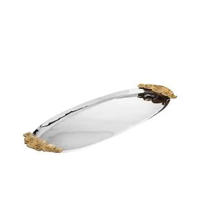 ถาดทองแดงบริสุทธิ์งานหัตถกรรมทำมือถาดทองแดงสำหรับตกแต่งบ้านถาดเสิร์ฟทำจาก100% ทองแดงที่ทันสมัย - Product Image 4