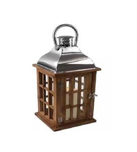 Hot <b>Sale</b> Moroccan Style Metal <b>Lantern</b> Elegant Vintage Hanging Candle Holders Jars Outdoor Christmas Decor Wood Iron Steel Box - Product Image 5