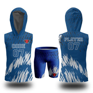 ชุดยูนิฟอร์มเสื้อ7on7 7V7เสื้อลายธงชาติอเมริกันแบบกำหนดเองระบายอากาศได้ดี - Product Image 6