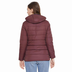 Chaquetas Acolchadas para Mujer, Chaqueta Acolchada con Capucha para Clima Frío de Invierno, Chaqueta Acolchada Personalizada, Chaqueta Acolchada Informal para Mujer - Product Image 2