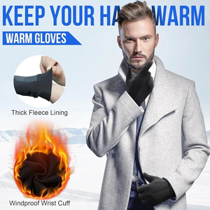 Haute vente en gros coupe-vent imperméable Sports de plein air gants de cyclisme pour vélo moto randonnée course écran tactile gants - Product Image 4