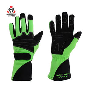 Guantes de Alto Rendimiento para Karting y Deportes de Motor, Unisex, Transpirables, 100% Poliéster, Verano/Invierno, Colores Personalizables, Manga Larga - Product Image 1