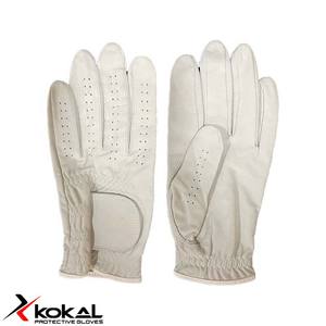 Gants de sécurité en cuir Cabretta en peau de mouton de vente chaude gants de logo personnalisé antidérapants - Product Image 5