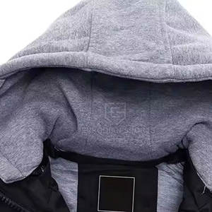 Chaqueta de Burbuja sin Mangas con Capucha para Hombre, Diseño Único, Lavable, Impermeable, Transpirable, Ecológica, de Poliéster/Nailon - Product Image 6