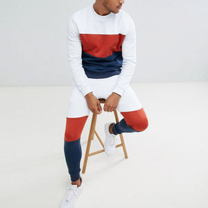 Jogging Gym Fitness Tech Polaire Formation Survêtements Hommes Deux Pièces Ensemble Streetwear Costume pour Hommes Nouveaux Vêtements De Sport À La Mode - Product Image 3