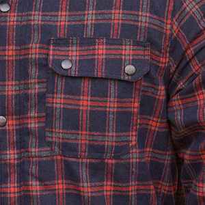 Chemises pour hommes personnalisées, en flanelle tricotée, ajustables, pour motards de course, protection moto, NOUVELLE ARRIVÉE 2026 - Product Image 6