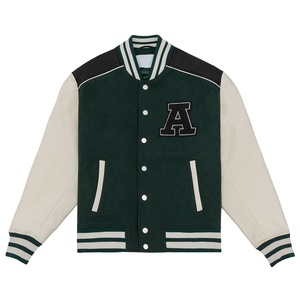 Veste universitaire à col montant en toile personnalisée de l'université DCY Veste pull imperméable coupe-vent pour hommes avec logo personnalisé Service OEM - Product Image 1