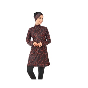 Comfortable Eco-Friendly Quick Dry Long Sleeve Modest Swimwear for Muslim Women <b>Full</b> Coverage Sporty Islamic Style <b>Hijab</b> Burka - Product Image 4