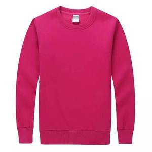 Sweat-shirt d'automne et d'hiver pour femmes meilleure couleur unie mode décontractée et vêtements de sport sweat-shirt en molleton de coton - Product Image 3
