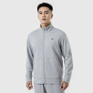 Men's Formal Style stand collar zipper up <b>Jacket</b> with OEM Service Available - Product Image 5