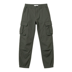 Pantalones Cargo Casuales Urban Techwear para Hombre, Transpirables, de Secado Rápido, de Lona, de Pierna Ancha, Minimalistas, Tácticos, Resistentes al Agua 4 - Product Image 3