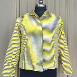เสื้อคลุมสไตล์โบฮีเมียนย้อนยุค ฟรีไซส์ XL สีเขียวลายดอกไม้ ปักมือด้วยผ้ากำมะหยี่แบบซูซานี เสื้อคลุมสำหรับฤดูหนาว - Product Image 4