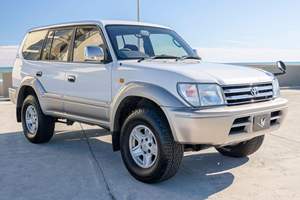 Toyota Land Cruiser Prado TX 1998 d'occasion, boîte manuelle 5 vitesses, moteur turbodiesel, 4x4, SUV japonais, marché américain Titre - Product Image 3