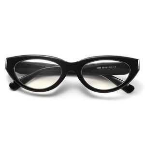 Gafas <span class=keywords><strong>de</strong></span> bloqueo <span class=keywords><strong>de</strong></span> luz azul ojo <span class=keywords><strong>de</strong></span> gato para mujer, estilo académico minimalista, antitensión ocular para estudio, oficina, uso diario - Product Image 3