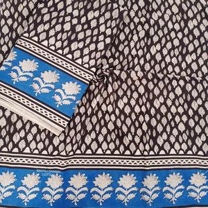 Breathable Traditional Hand Block Printed 100% Cotton <b>Scarf</b> Jaipur Handcrafted <b>Scarf</b> Lightweight Handmade Soft Cotton <b>Scarf</b> - Product Image 5