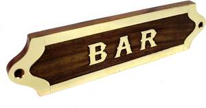 Placa de nombre de título y designación de madera hecha a mano | Placa de madera náutica y letrero de puerta | Pared del hogar de la guardería marítima del capitán - Product Image 3