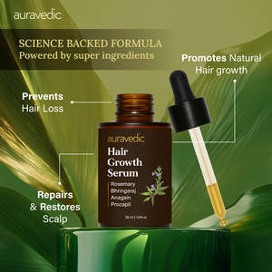 เซรั่มปลูกผมสมุนไพรออร์แกนิคสำหรับป้องกันผมร่วง - Product Image 5