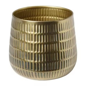 เชิงเทียนโลหะสำหรับตกแต่งบ้านที่ให้คำปฏิญาณสีทองโบราณดีไซน์ใหม่ - Product Image 1