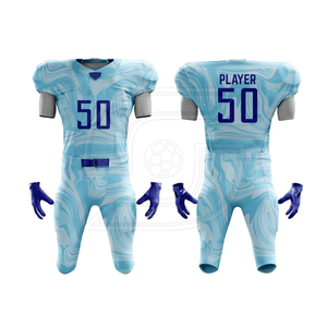 El uniforme de fútbol americano paquistaní personalizable para Jóvenes incluye pantalones de jersey con diseño propio para ropa de equipo - Product Image 1